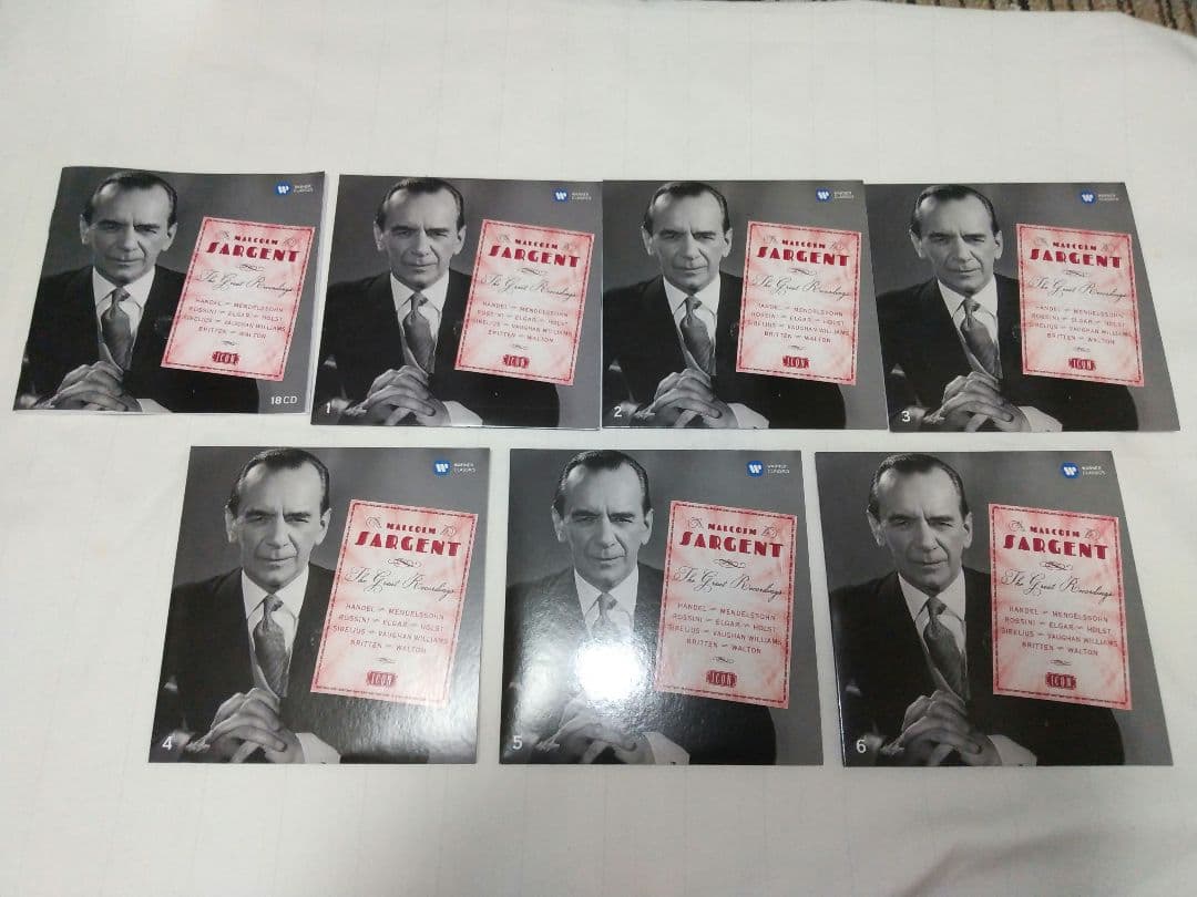 18枚組 SIR MALCOLM SARGENT