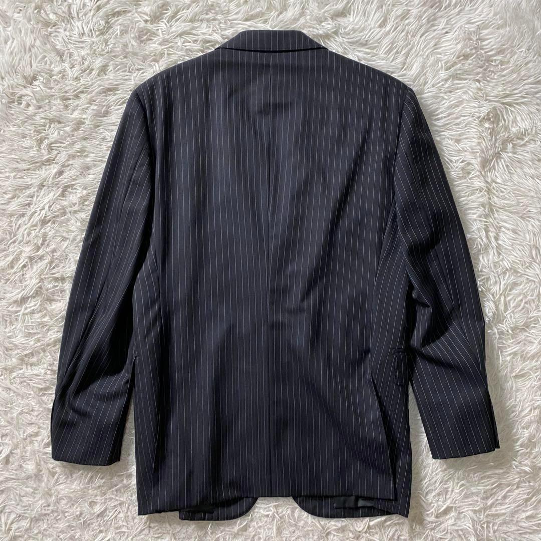 【極美品】バーバリーブラックレーベル　セットアップスーツ　通年ウール　シルク混