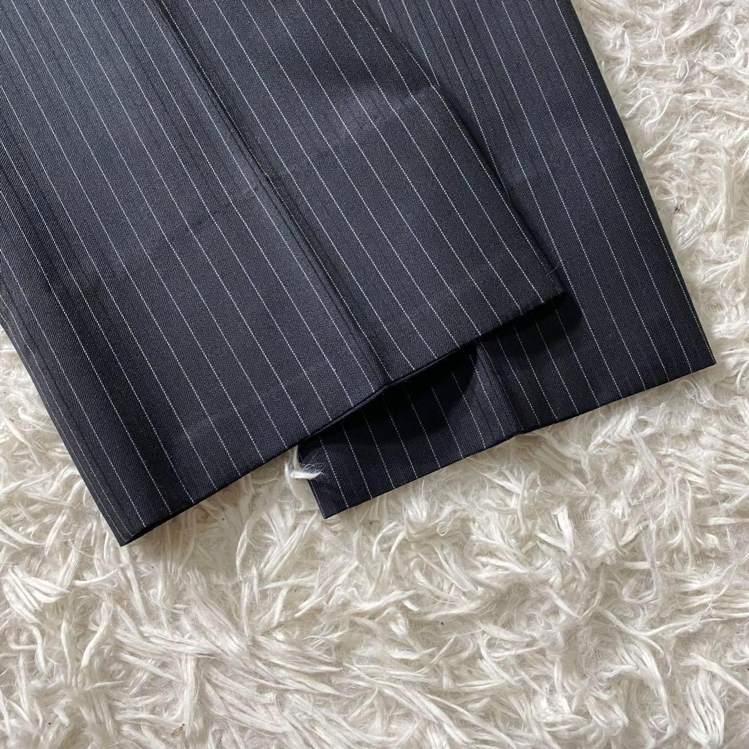 【極美品】バーバリーブラックレーベル　セットアップスーツ　通年ウール　シルク混