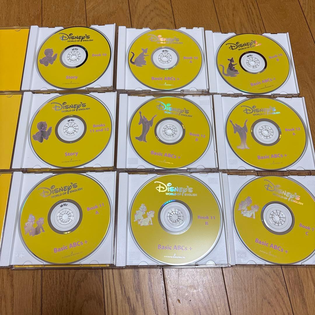 キッズ・ファミリー Disney Basic ABCs + Books 10, 11, 12