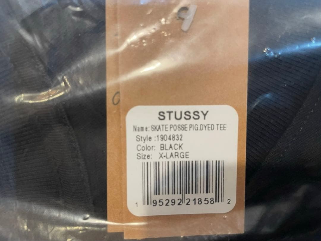 ❗️期間限定SALE❗️ステューシー スケートTシャツ ブラックXL
