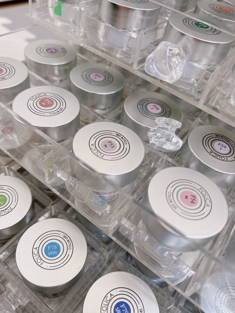 12日に出品取り下げます/ジェルネイル カラー100色セット FOLICA