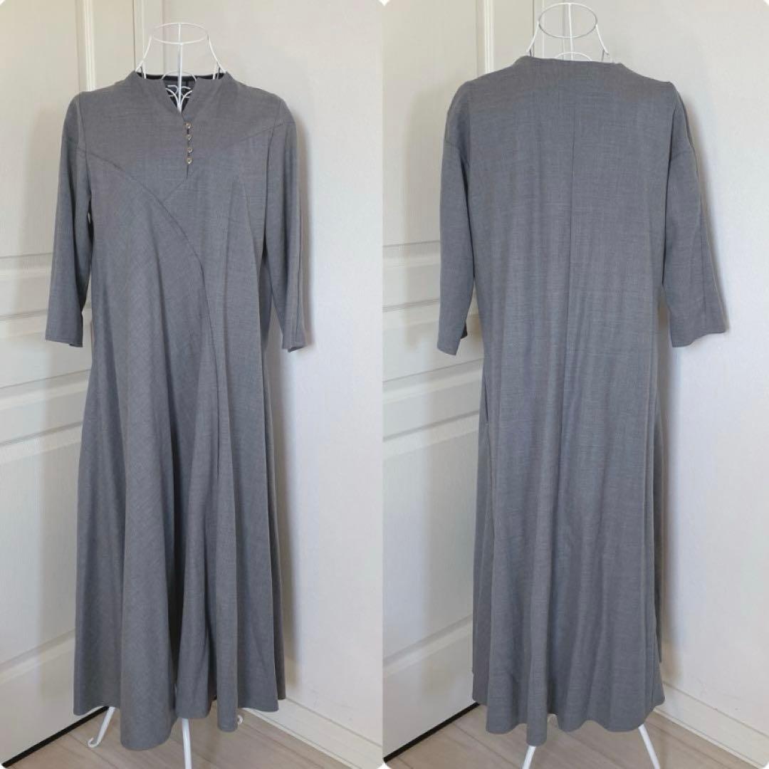 【定価約8万】未使用級サポートサーフェス×ストラスブルゴ別注 ドレープワンピース