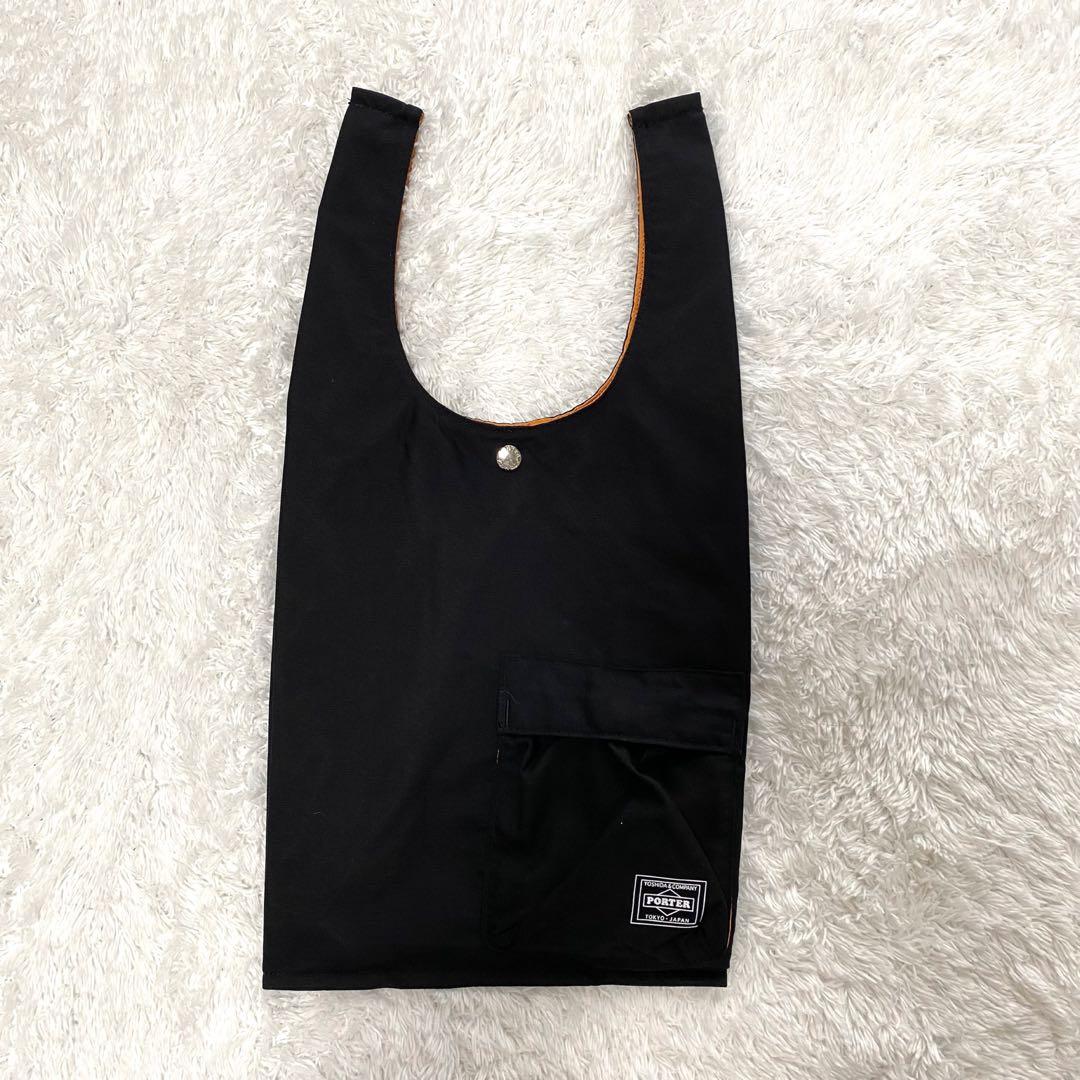 【極美品】 PORTER ポーター バガー エコバッグ ブラック CVS 完売品