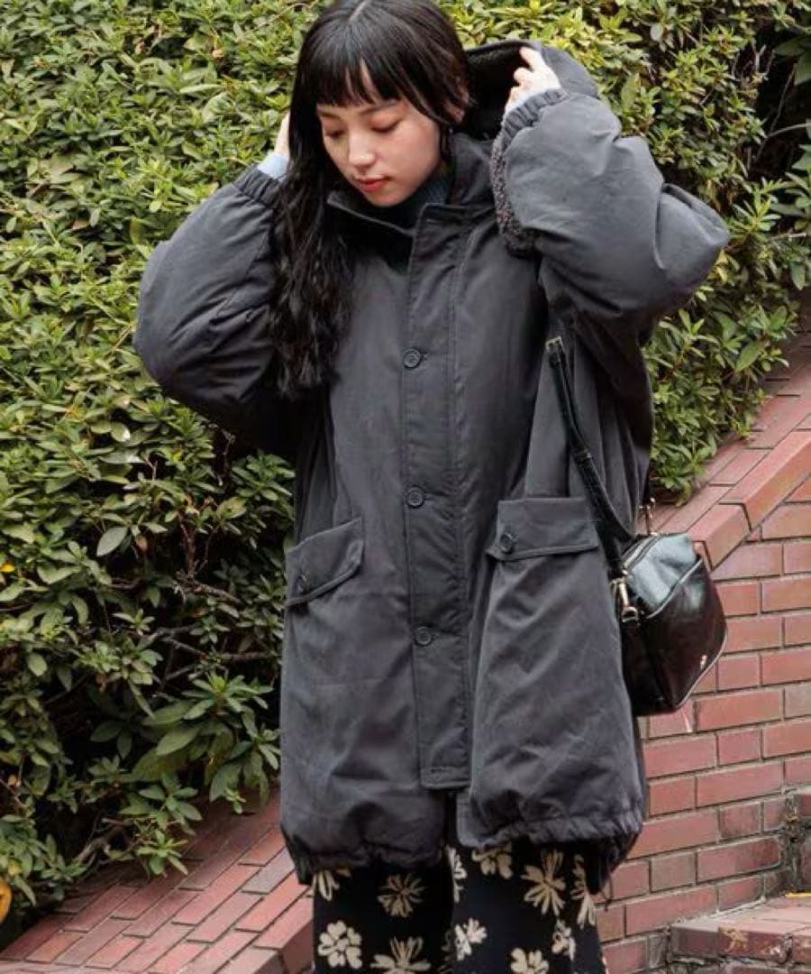 niko and...ニコアンド＊【撥水加工】アライドふんわりモンスターパーカー