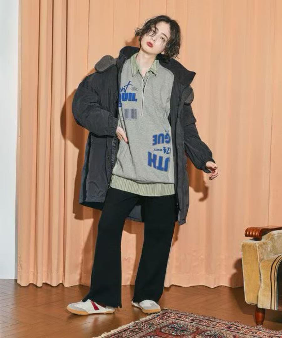 niko and...ニコアンド＊【撥水加工】アライドふんわりモンスターパーカー