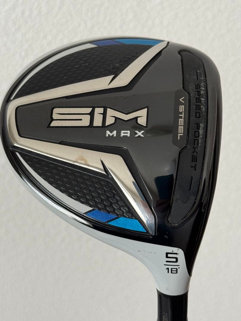 【美品・希少】テーラーメイド　SIM max フェアウェイウッド　5W