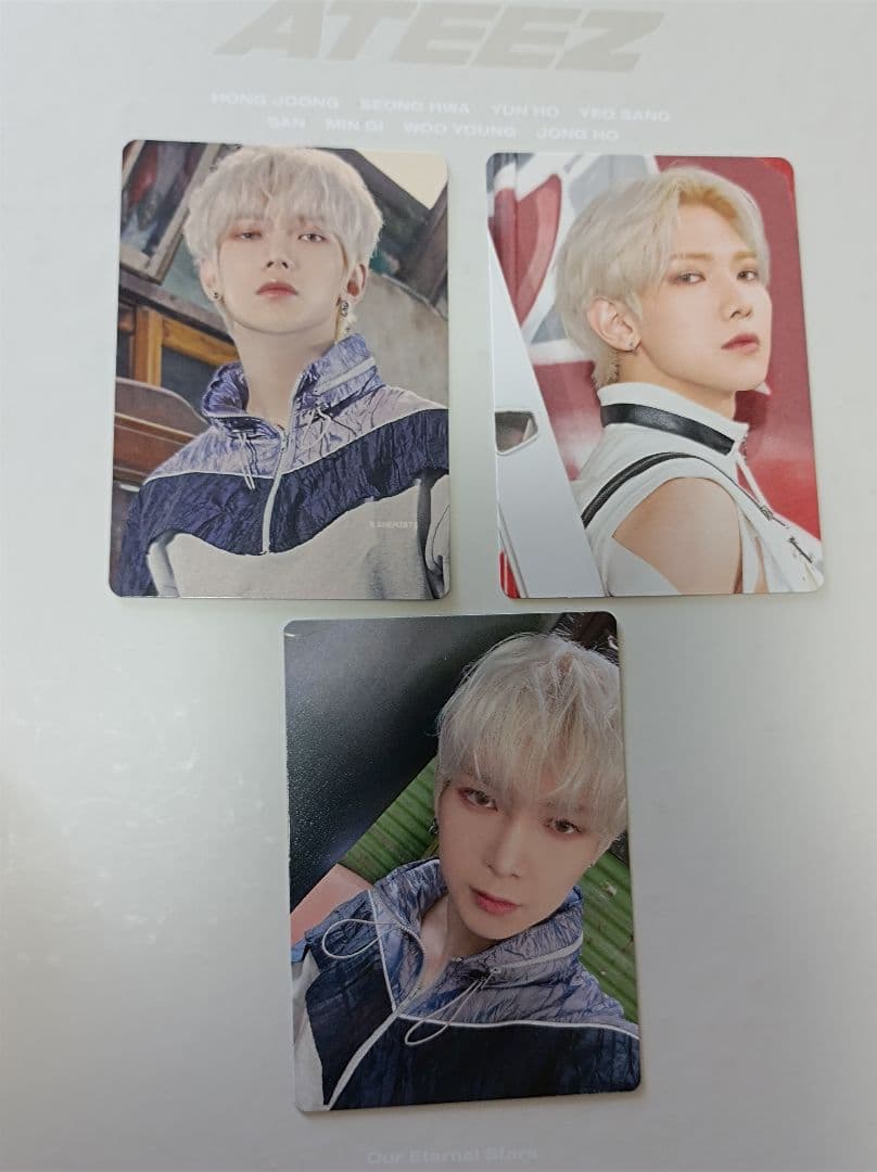 ateez ヨサン　rocky トレカ6枚