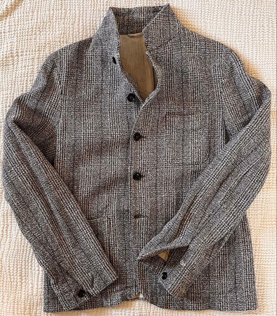 【割】45R 杢杢ツイードのジャケット サイズ2