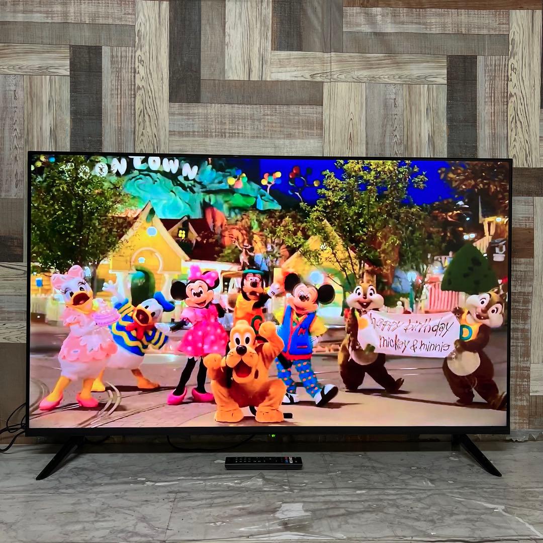 全国送料込❣️ASTEX チューナーレス4k50型Android TV新品リモコン