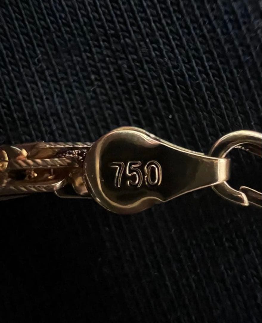 イタリア製750刻印ネックレス