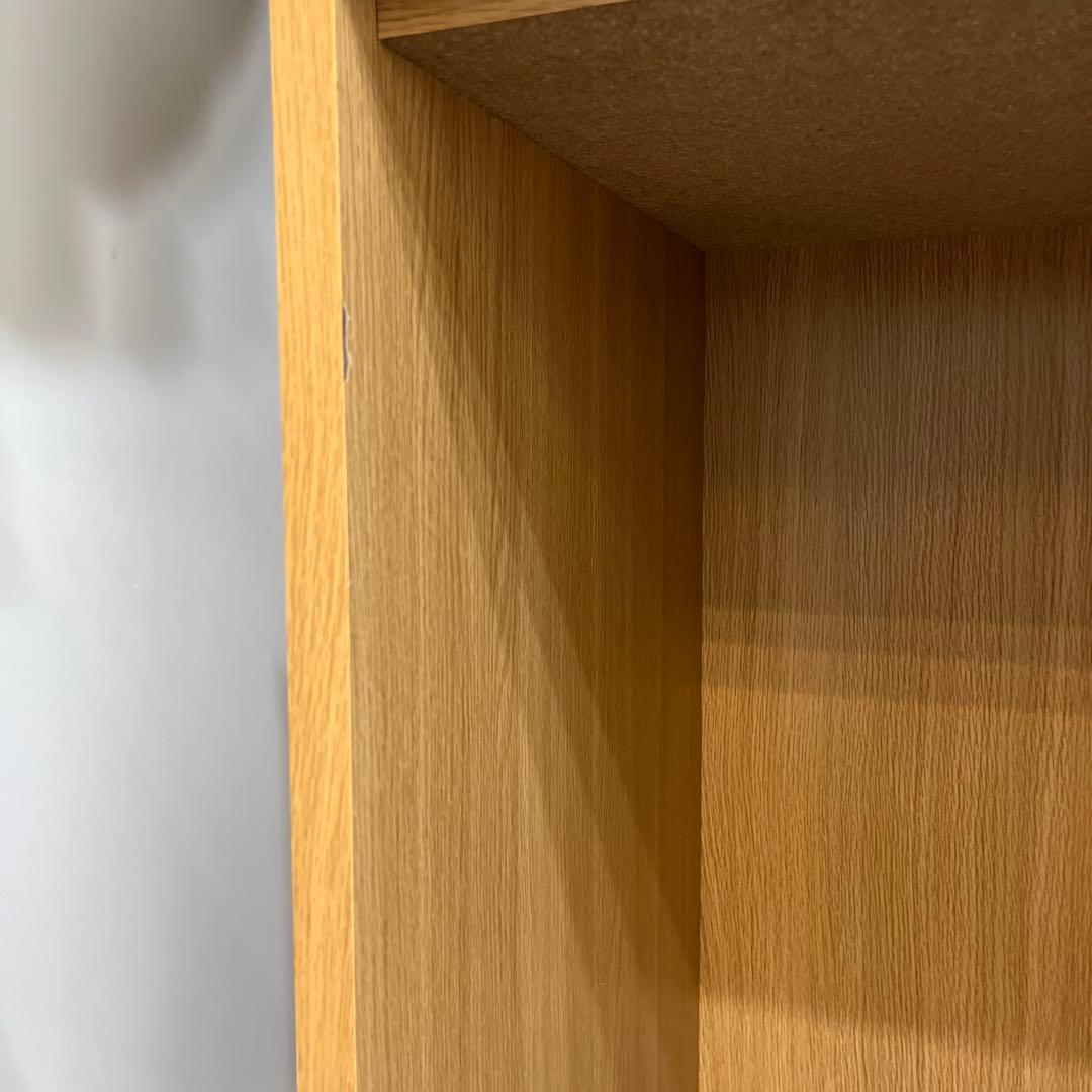 10月21日〜22日発送 無印良品 木製カップボード・幅120cm・オーク材