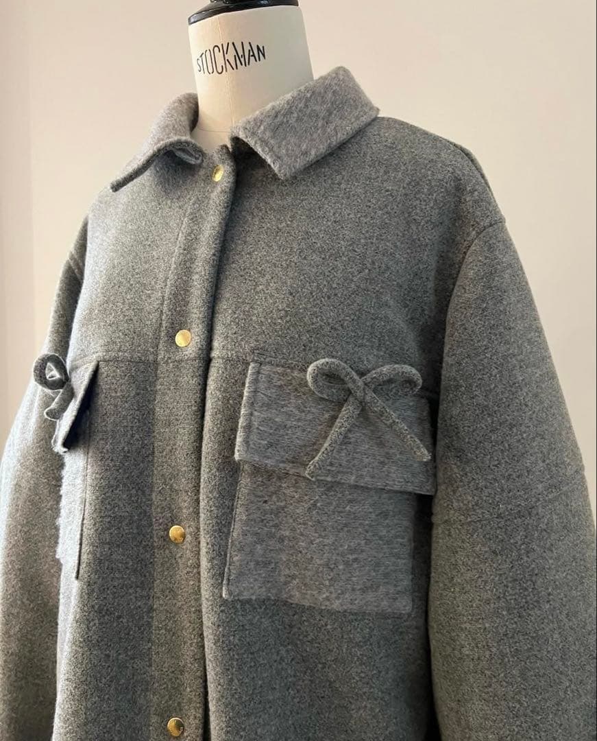 ロージーモンスター　プレッツェルリボンジャケットワンピース