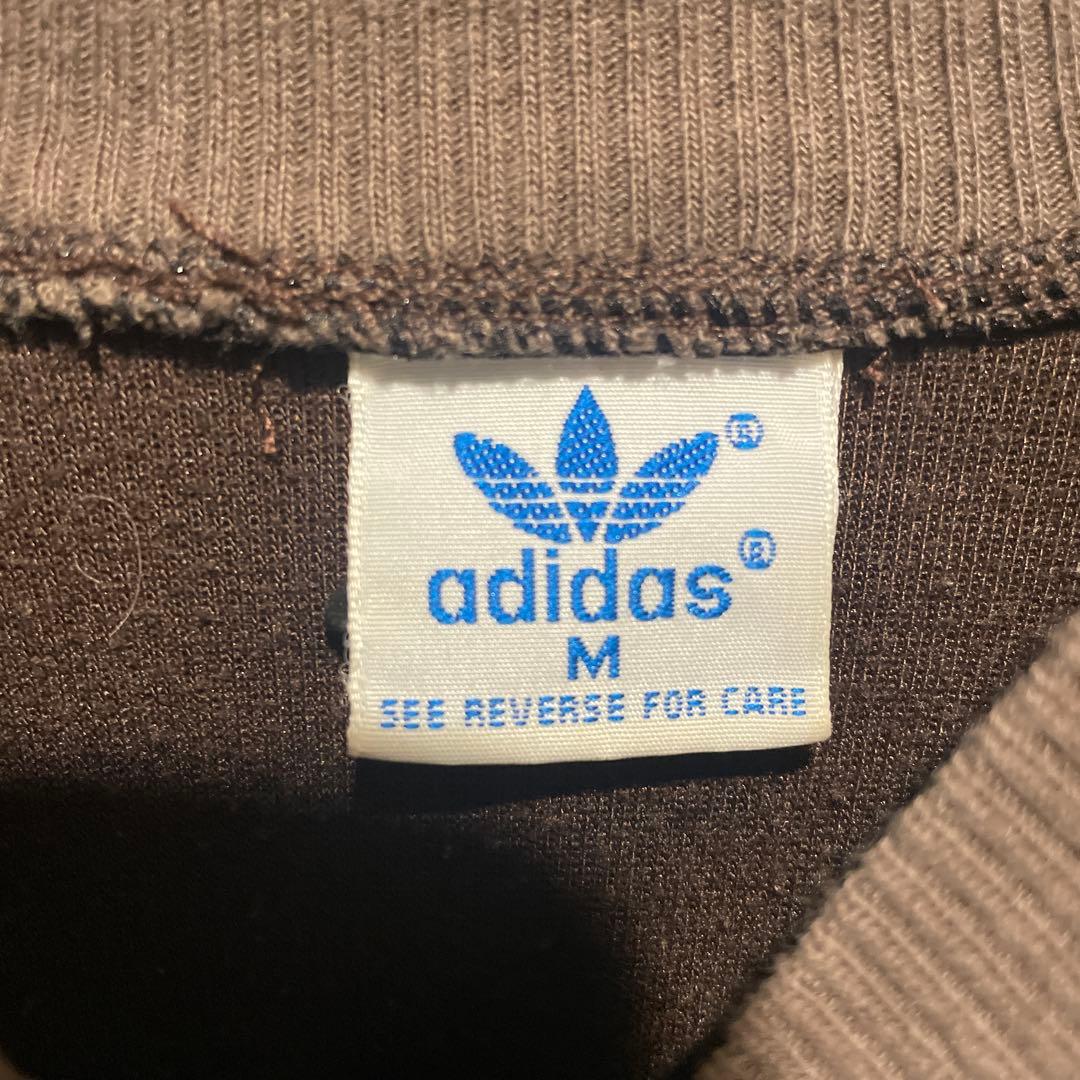 希少旧タグadidasビンテージジャージ　アディダス　トラックジャケット　M