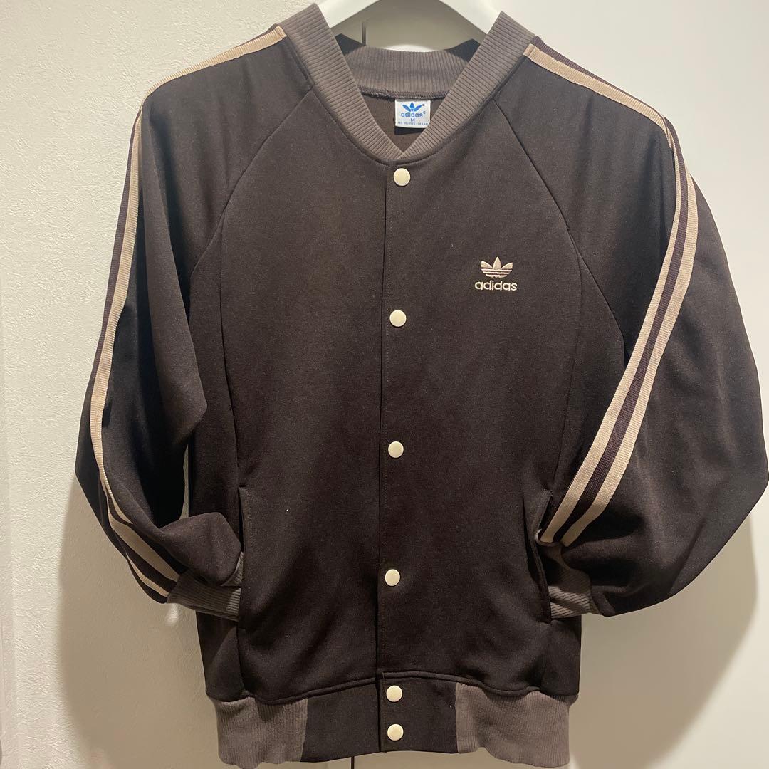 希少旧タグadidasビンテージジャージ　アディダス　トラックジャケット　M