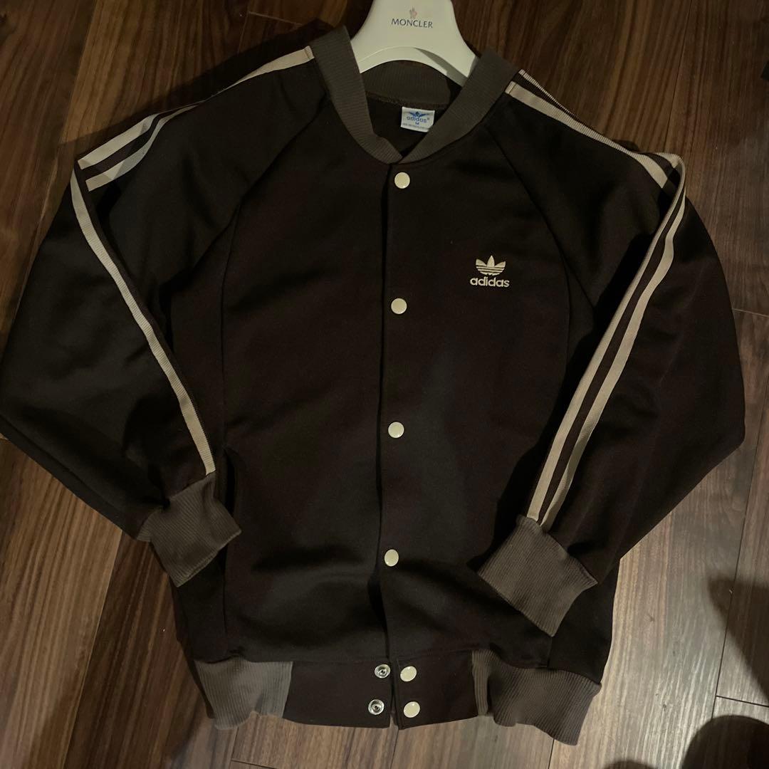 希少旧タグadidasビンテージジャージ　アディダス　トラックジャケット　M
