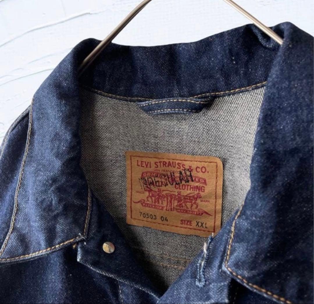 Levis 70506 70507 ユーロ levis XXL 濃紺