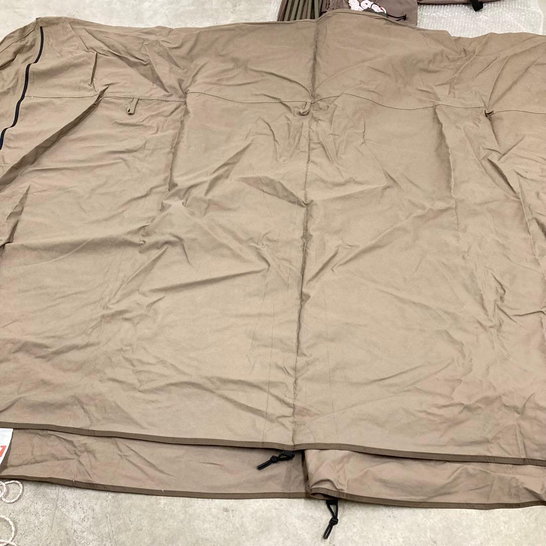 テンマクデザイン 炎幕 グランドシート付き　廃盤 パップテント ソロ