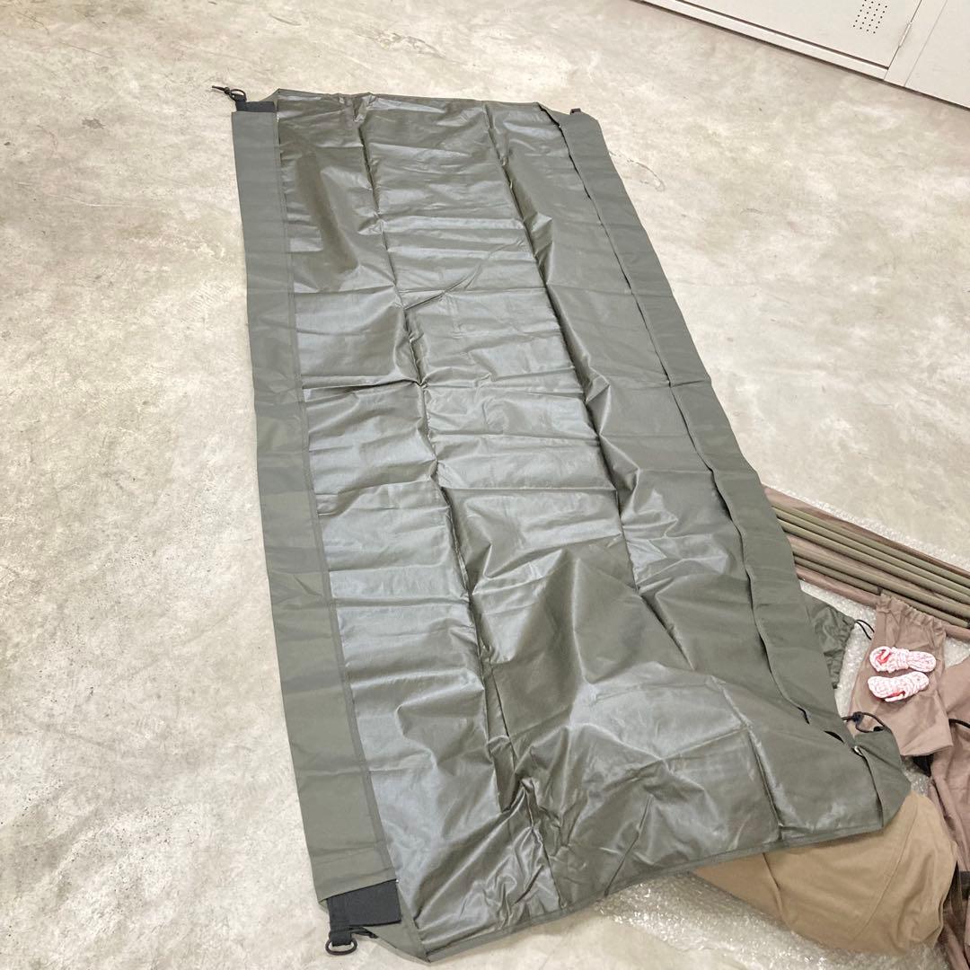 テンマクデザイン 炎幕 グランドシート付き　廃盤 パップテント ソロ