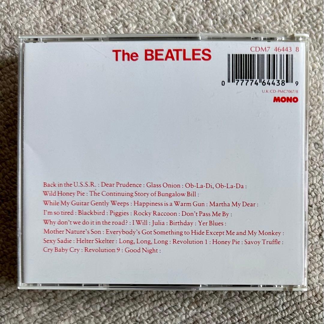 ザビートルズ　ホワイトアルバムモノCD