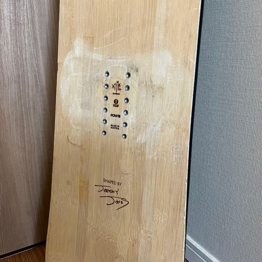 【美品】Jones スノーボード 152㎝ バンブー素材 パウダーボード