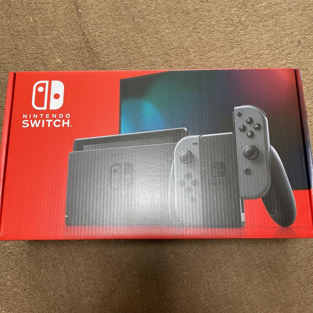 新品未使用　Nintendo switch グレー