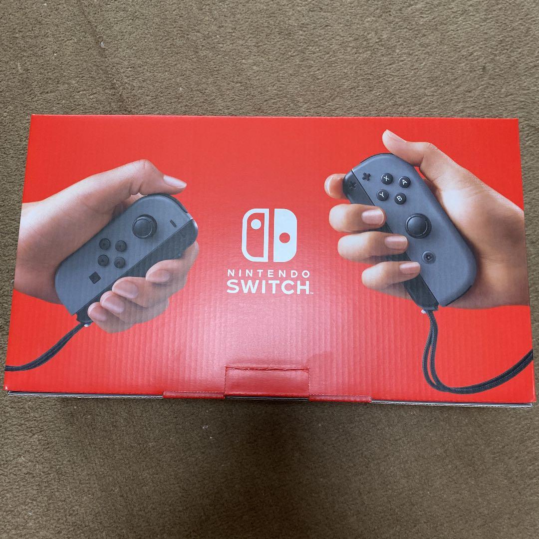 新品未使用　Nintendo switch グレー