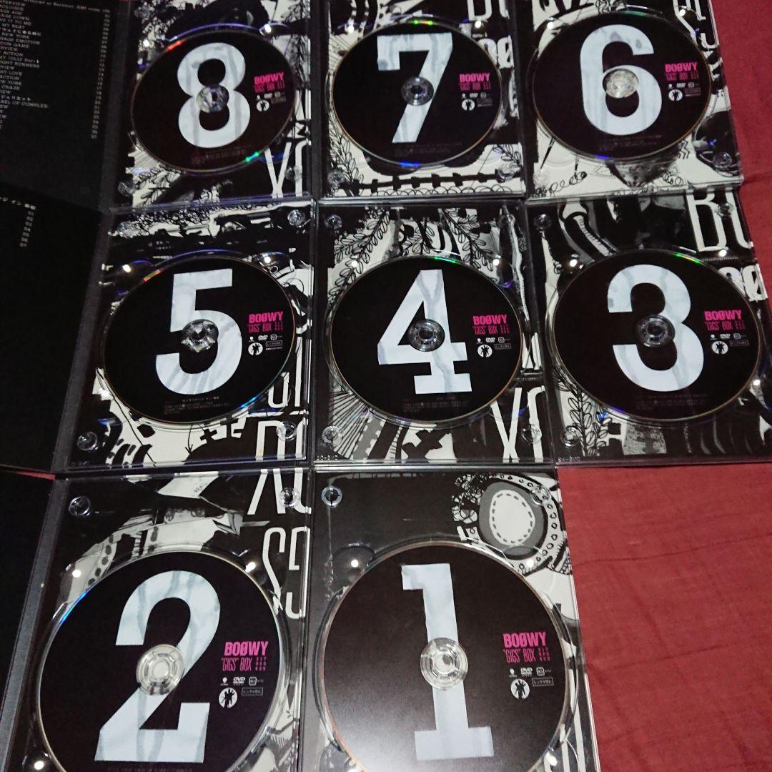 Boowy GIGS Box8枚入り