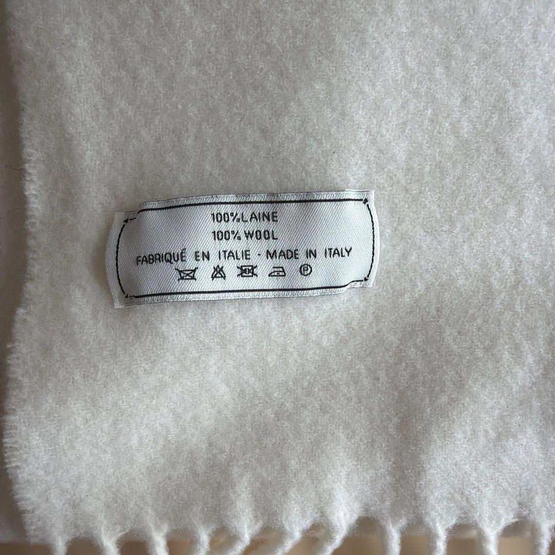 アミパリ アミパリス マフラー ホワイト 白