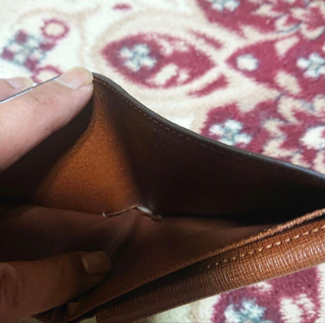 Louis Vuitton モノグラム 二つ折り財布 made in spain