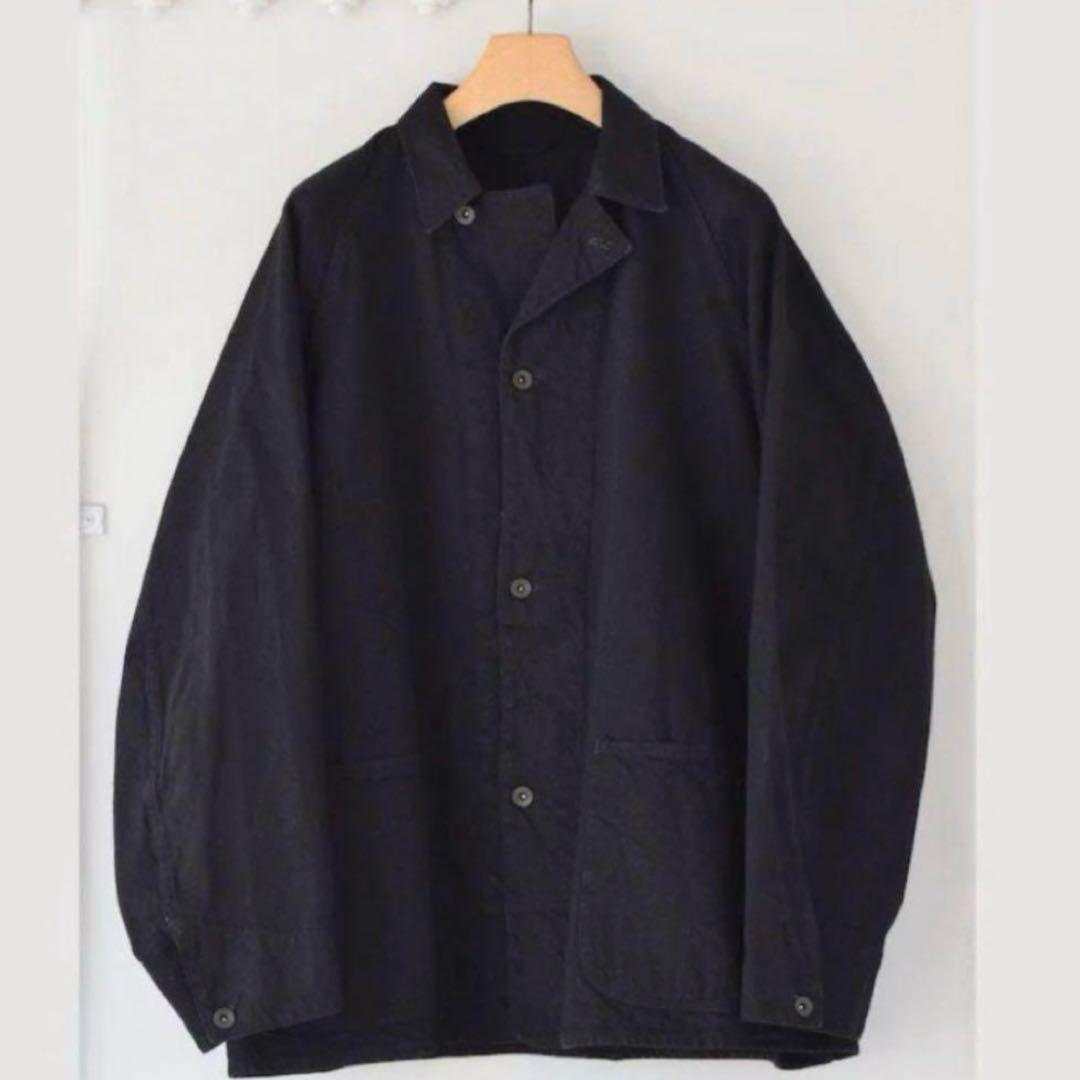 ジャケット・アウター COMOLI 21AW BLACK DENIM WORK JACKET