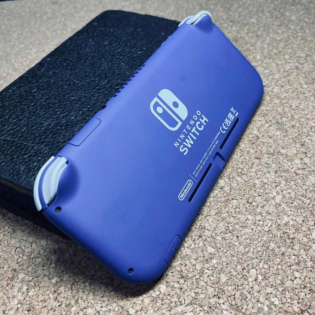 美品】Nintendo switch Lite/ブルーAC充電ケーブル.ガイド