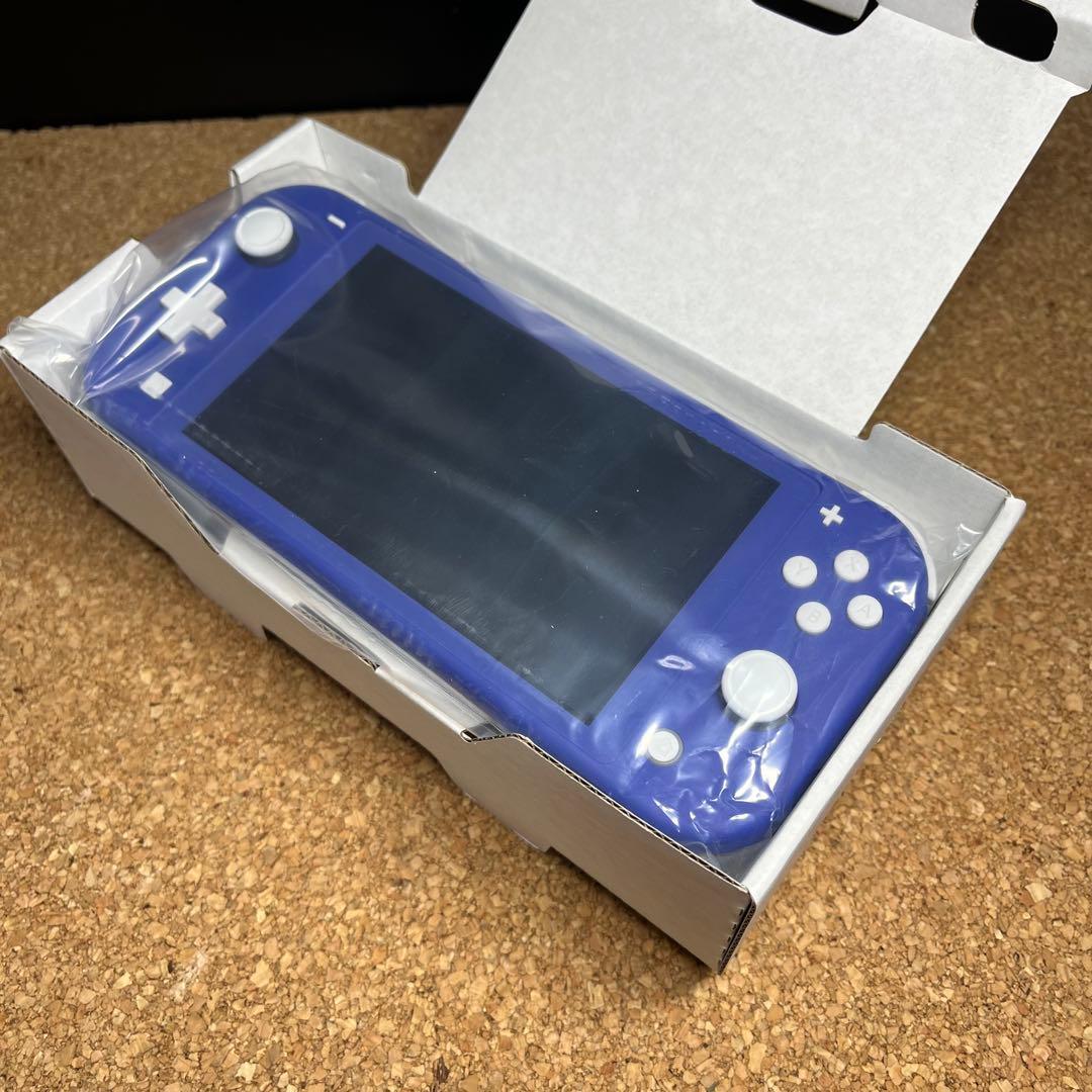 美品】Nintendo switch Lite/ブルーAC充電ケーブル.ガイド