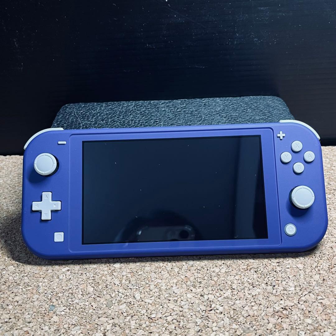 美品】Nintendo switch Lite/ブルーAC充電ケーブル.ガイド