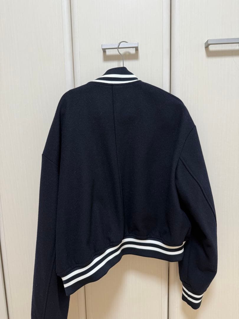 ジャケット・アウター ROSY WOOL STADIUM JACKET