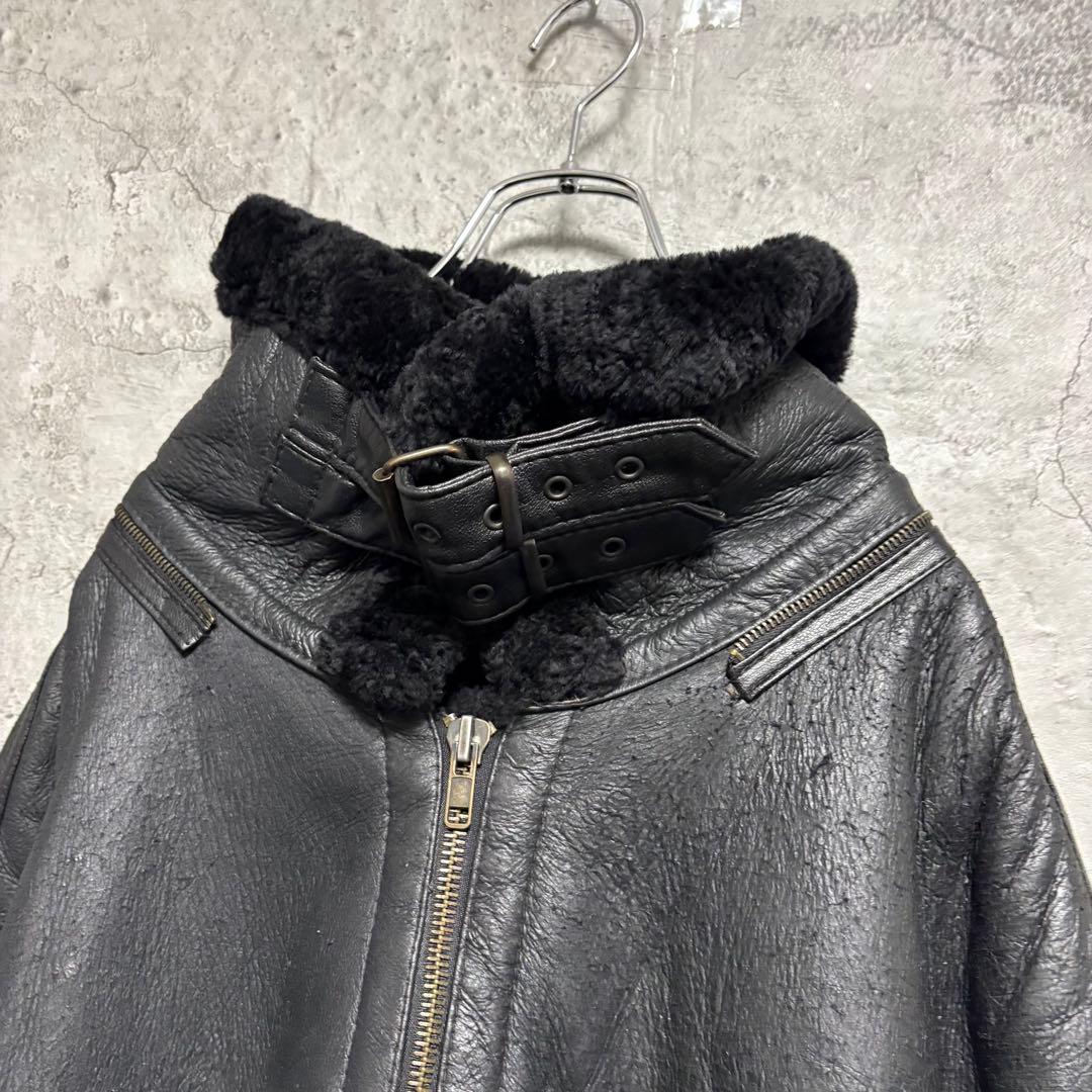 ムートンジャケット　B3 USAF TYPE-G-8 フライトジャケット　4XL