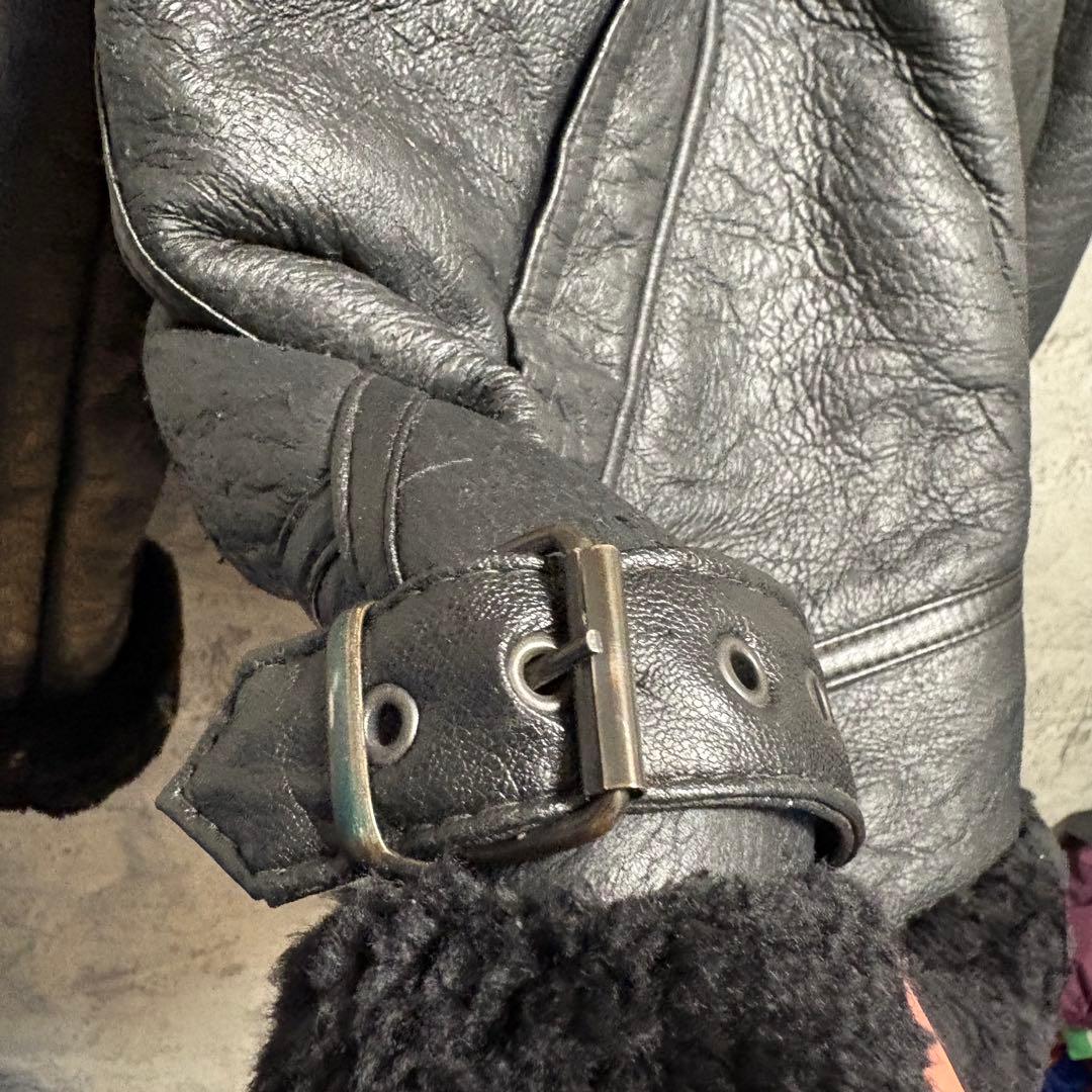 ムートンジャケット　B3 USAF TYPE-G-8 フライトジャケット　4XL