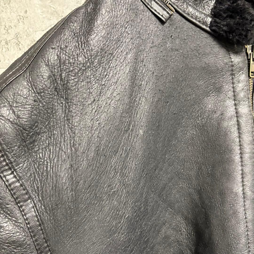 ムートンジャケット　B3 USAF TYPE-G-8 フライトジャケット　4XL