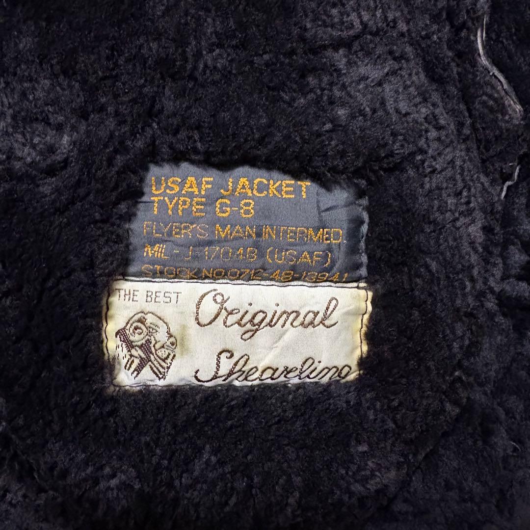 ムートンジャケット　B3 USAF TYPE-G-8 フライトジャケット　4XL