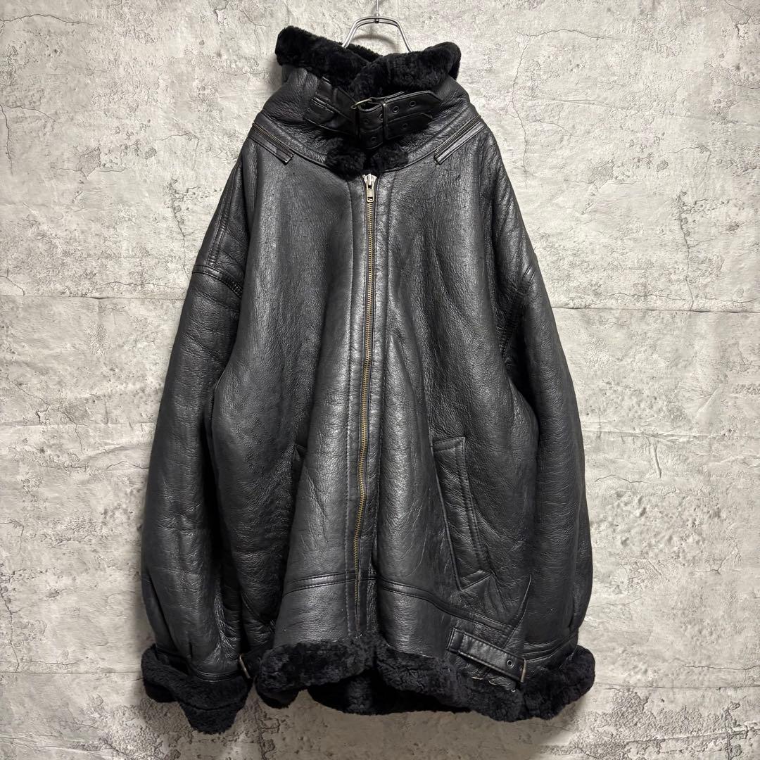 ムートンジャケット　B3 USAF TYPE-G-8 フライトジャケット　4XL