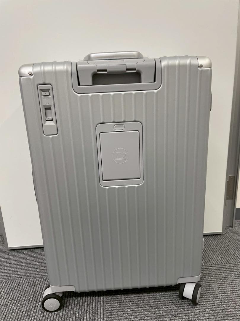リベティ多機能キャリーケース【マットシルバーМサイズ】79