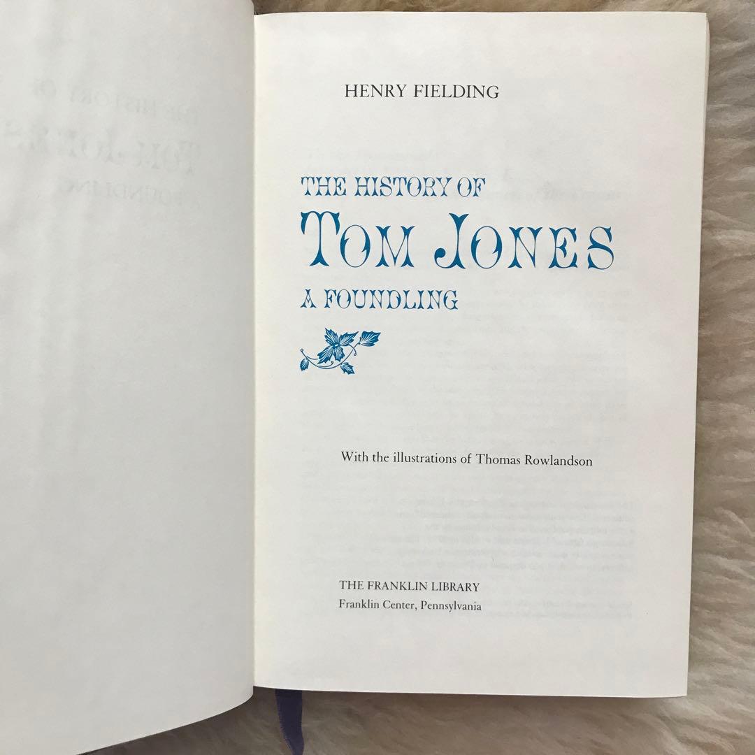 洋書 The History of Tom Jones A Foundling