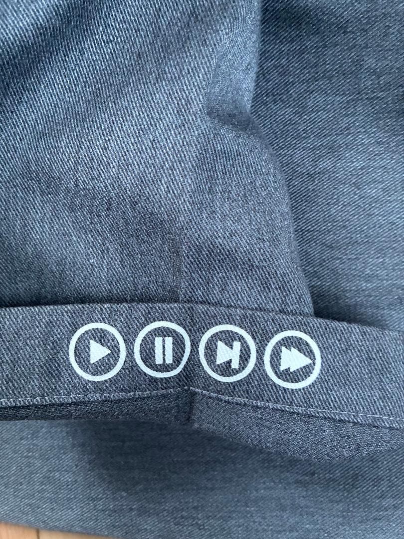 美品SEQUELのチノパン(TYPE-F)グレー　藤原ヒロシ M size