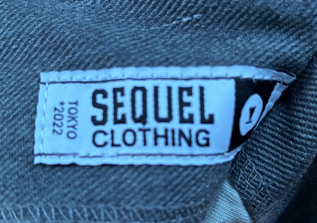 美品SEQUELのチノパン(TYPE-F)グレー　藤原ヒロシ M size