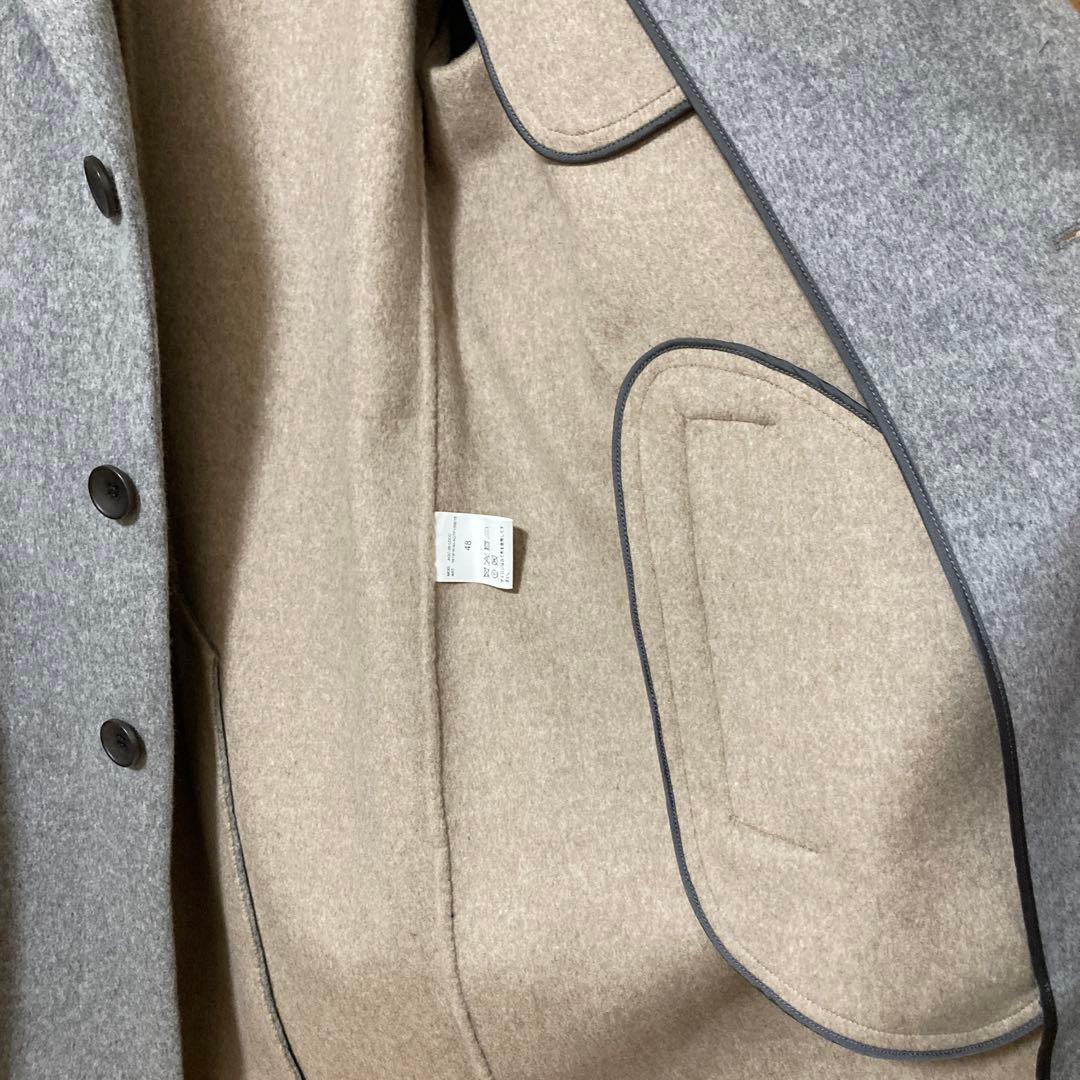 ARTIGIANALE グレー チェスターコート サイズ48 イタルスタイル