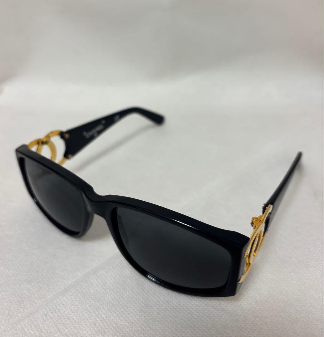 CHANEL シャネル 02461 90405 ココマーク サングラス　美品レア