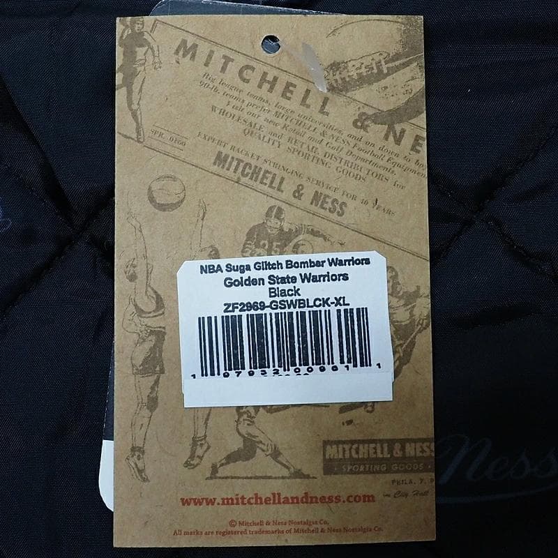 C0686S Mitchell & Ness × SUGA ジャケット XL