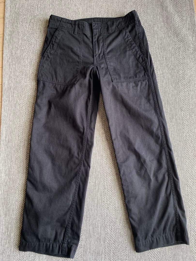 ブラック ベイカーパンツ36