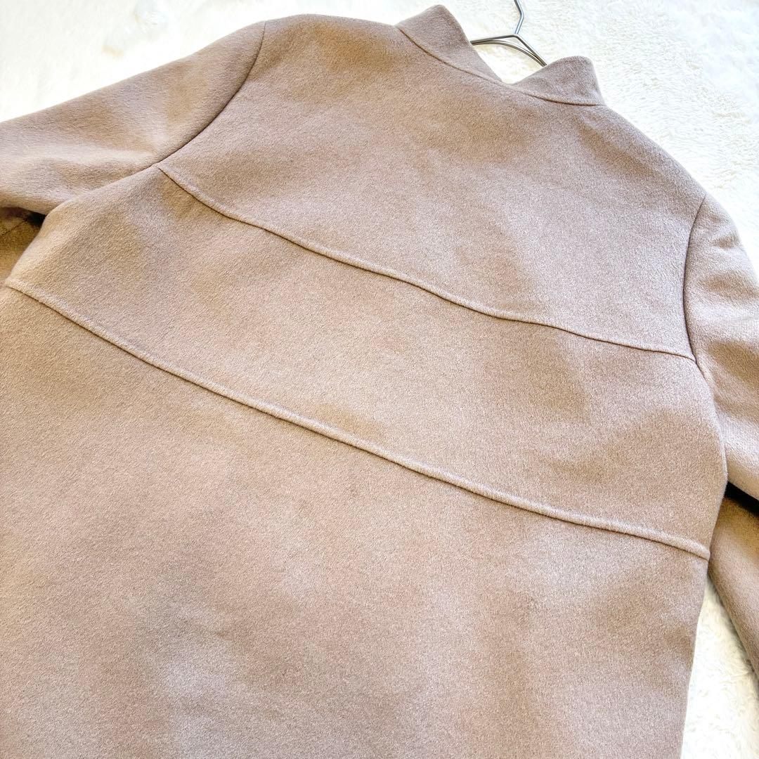 大きいサイズ Leilian カシミヤ100% ミドルコート 13 上質