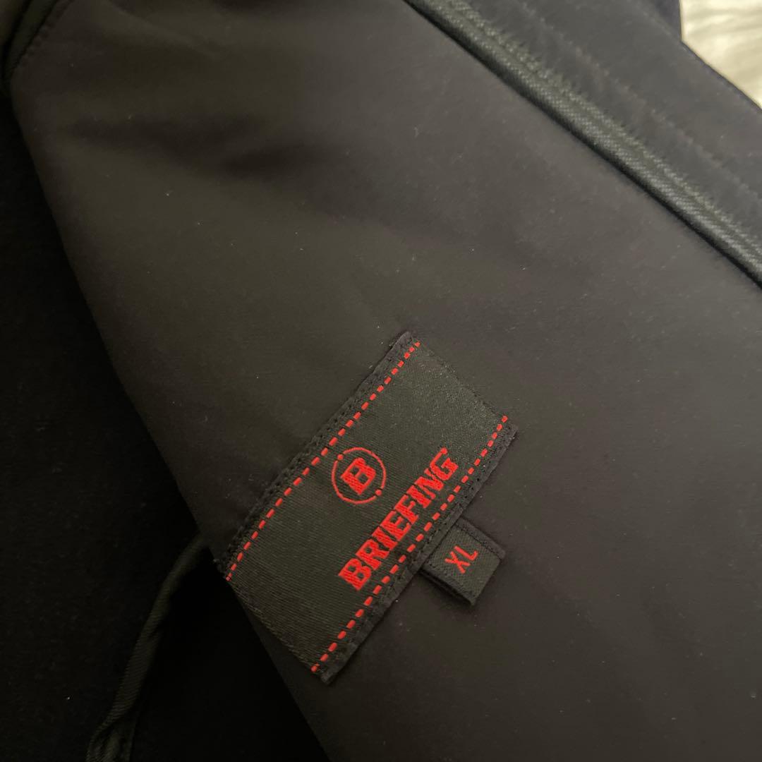 BRIEFING ブラックジャケット 中綿入りXL美品‼️